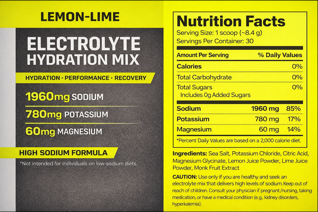 GREAT WHITE ELECTROLYTE 9oz
