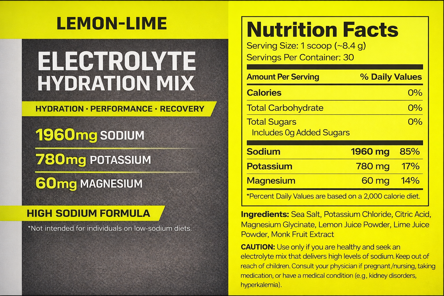 GREAT WHITE ELECTROLYTE 9oz