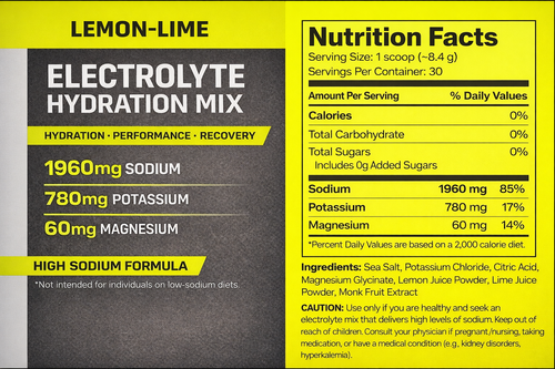 GREAT WHITE ELECTROLYTE 9oz